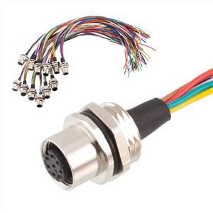 M12 Connector Panel Mount